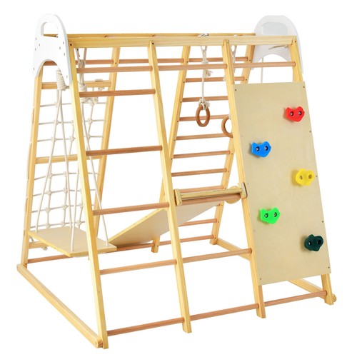 Kids jungle gym playset - 8-in-1,