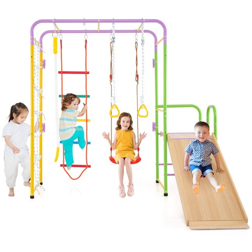 Metal indoor jungle gym - in,